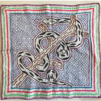 Ceremonial carpet - Snake