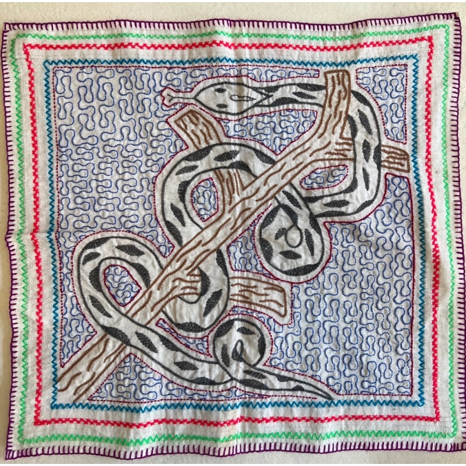 Ceremonial carpet - Snake