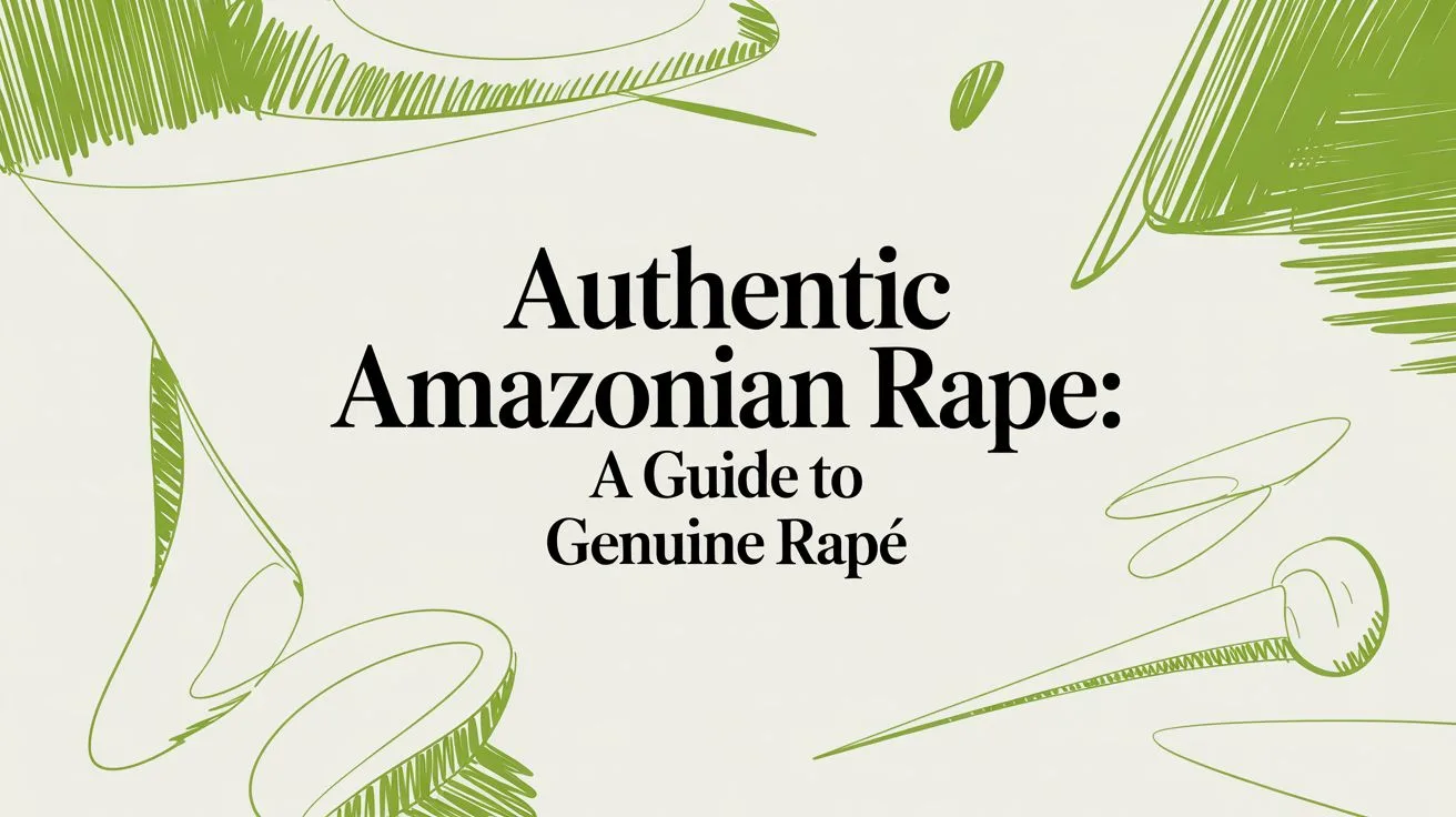 Authentischer Rapé aus dem Amazonas: Ein Leitfaden für echten Rapé