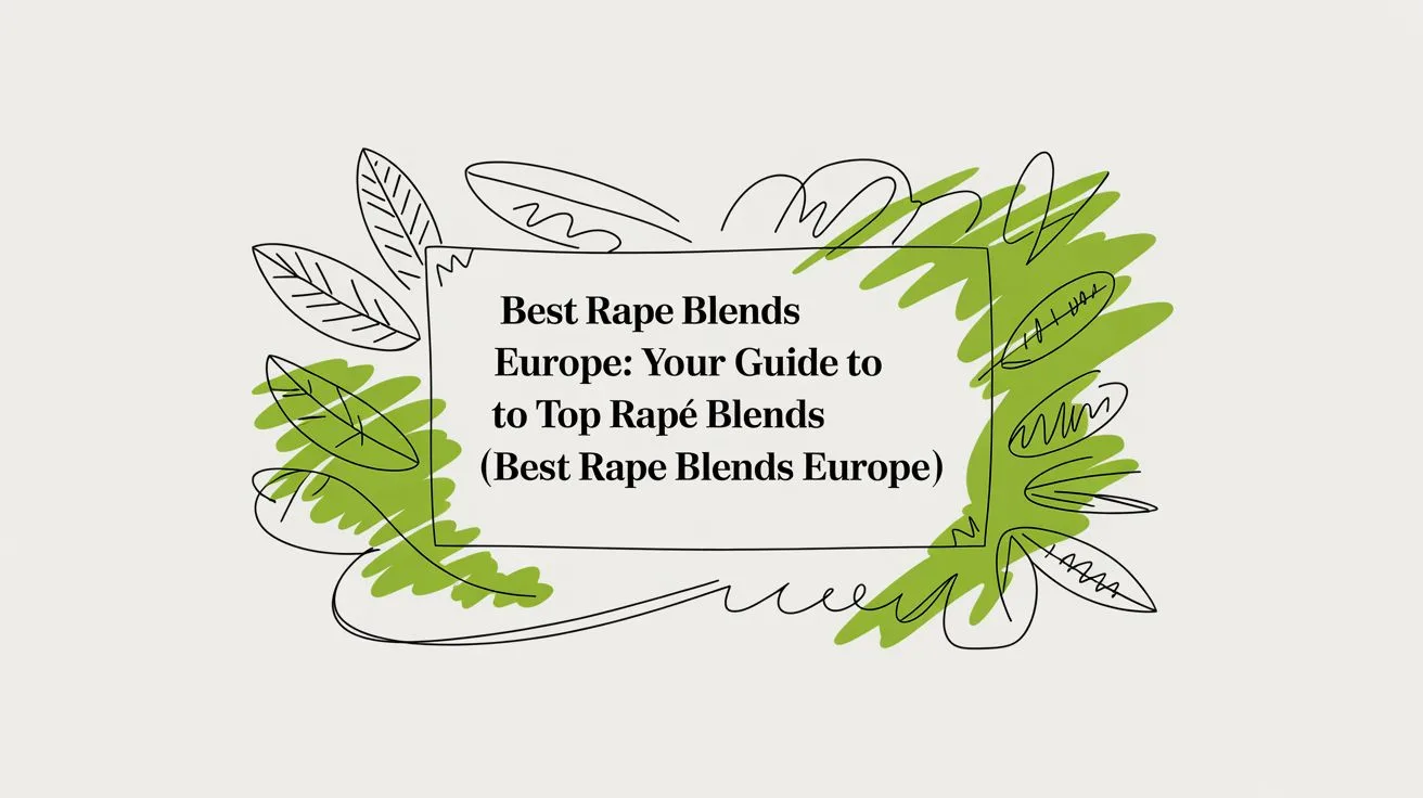Die besten Rapé-Mischungen in Europa: Ihr Leitfaden zu erstklassigen Rapé-Mischungen (beste Rapé-Mischungen Europa)