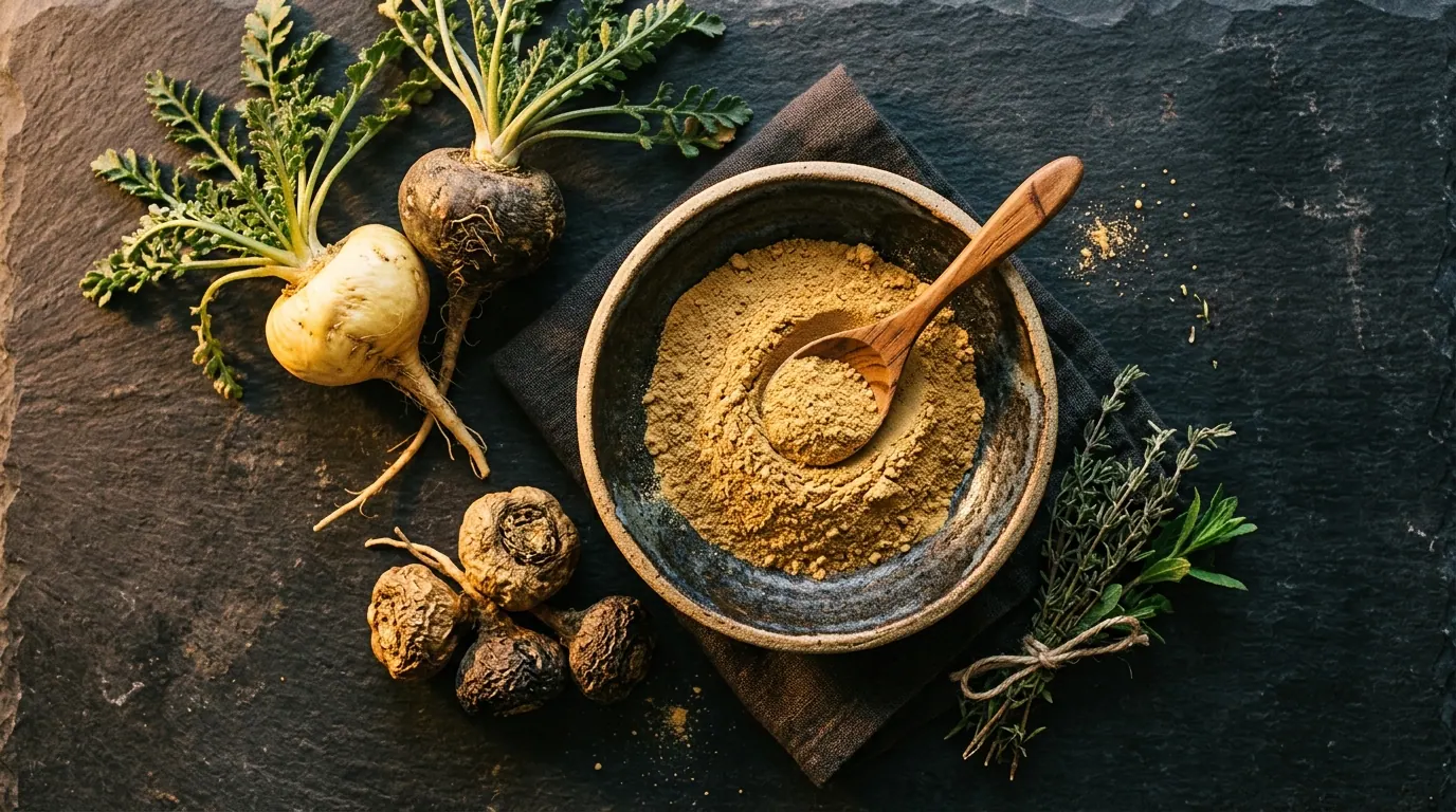 Maca-Wurzelpulver: Vorteile, Anwendung und sichere Einnahme